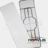  Mesa rectangular plegable 240x75  fibra de vidrio