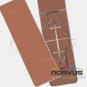  Mesa rectangular plegable 240x75  fibracel