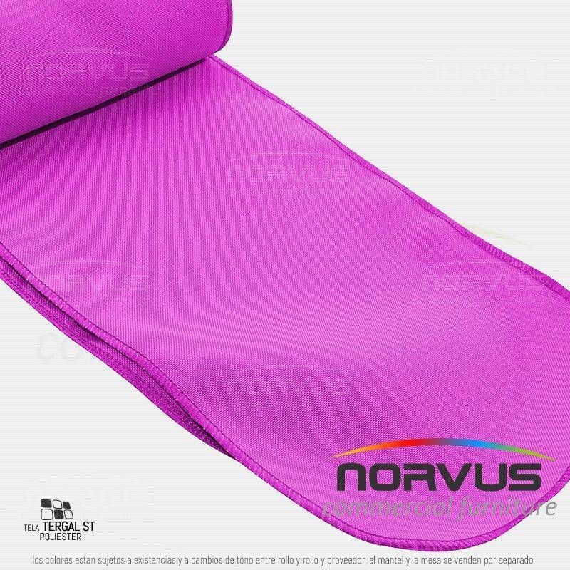 Liston para silla 250x15cm tela Tafetan fiusha