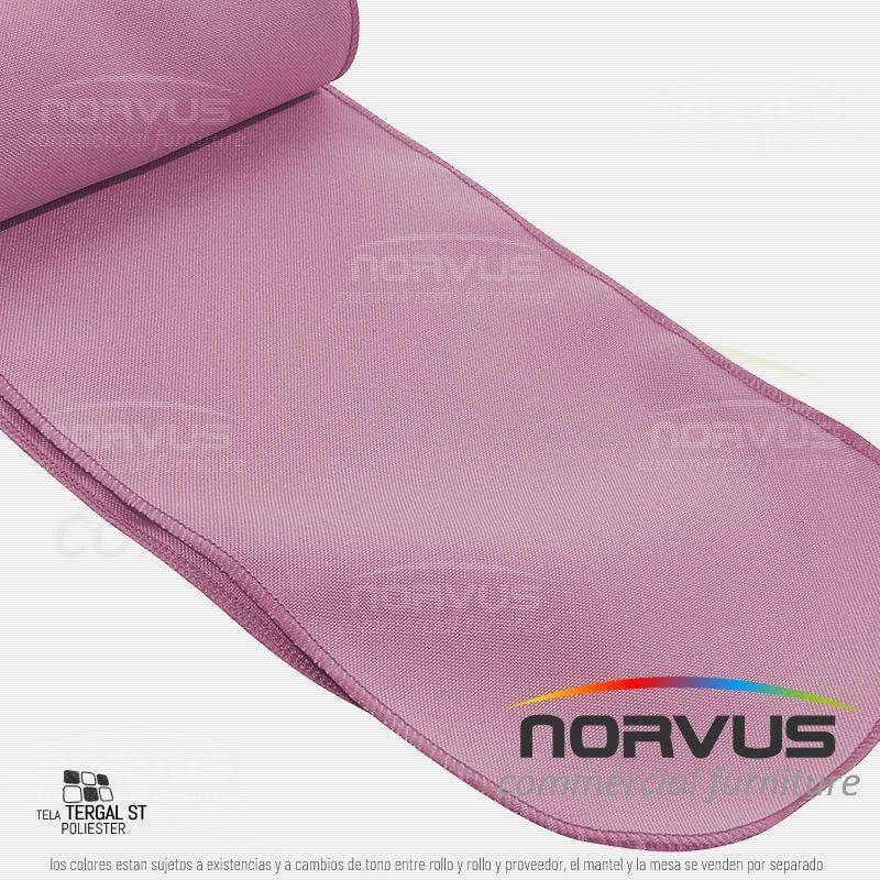 Liston para silla 250x15cm tela Tafetan palo de rosa
