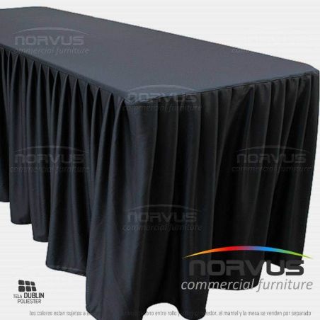 Bambalina rectangular completa 240x75cm tela Dublin color