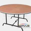 Mesa redonda plegable 150 fibracel para sombrilla