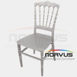 Silla Infantil Versalles de plástico plata