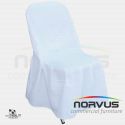 Funda para silla tela Tafetan blanco