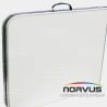  Mesa portafolio rectangular plegable 180x75 fibra de vidrio