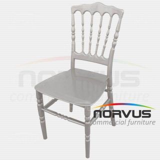 Silla Infantil Versalles de plástico plata