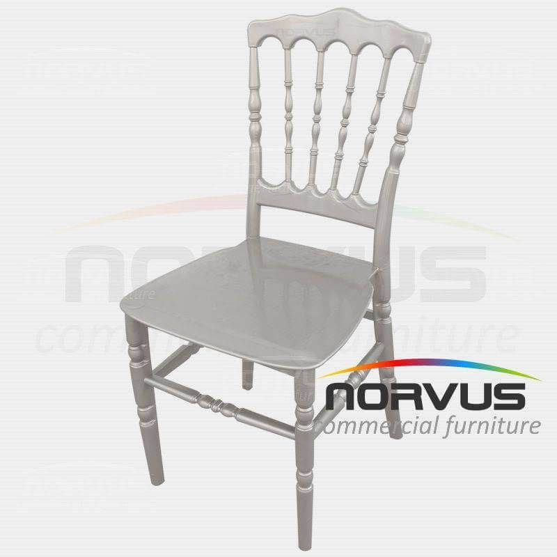 Silla Infantil Versalles de plástico plata