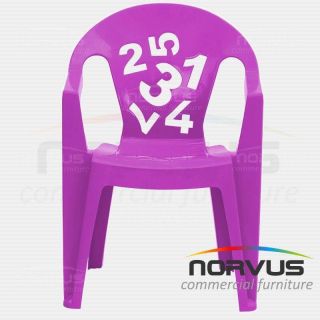 Silla infantil de plástico Numeros fiusha