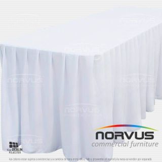 Bambalina rectangular Completa 240x75cm tela Dublin blanco