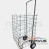 Carrito para mandado plegable galvanizado