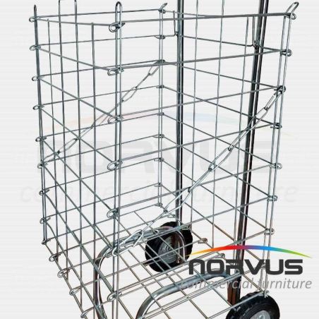  Carrito para mandado plegable galvanizado