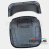  Juego de asiento y respaldo para silla plegable de plástico adulto