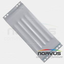 Corredera grande galvanizada para silla plegable de plástico