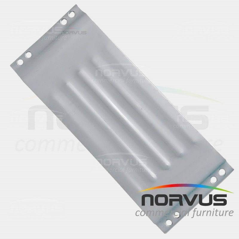 Corredera grande galvanizada para silla plegable de plástico