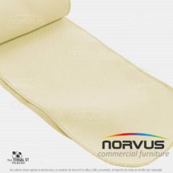 Liston para silla 250x15cm tela Tafetan caki/beige