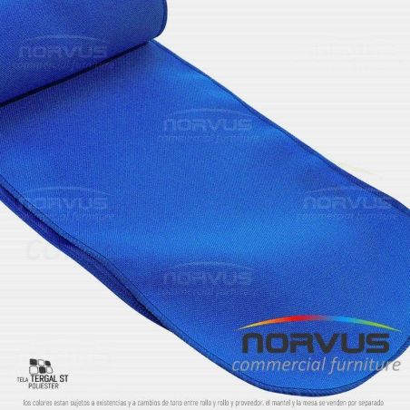 Liston para silla 250x15cm tela Tafetan azul rey Liston para silla 250x15cm tela Tafetan azul rey