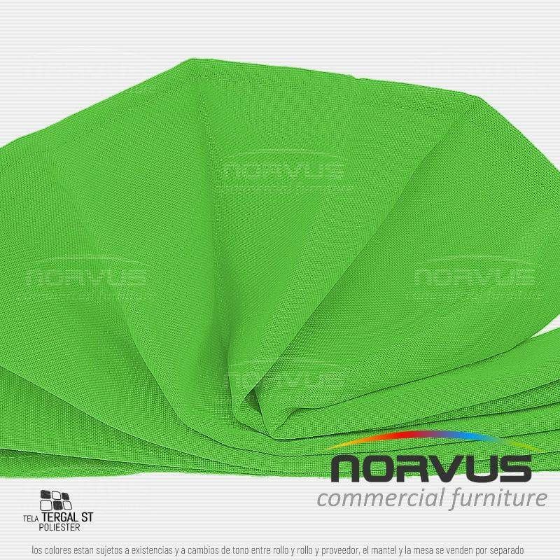 Servilleta 40x40cm tela Tafetan verde limon