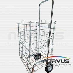 Carrito para mandado plegable galvanizado