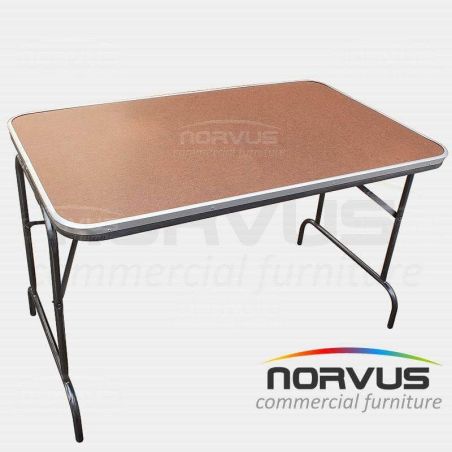Mesa rectangular plegable 120x75 fibracel