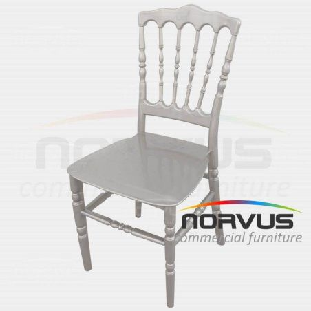 Silla Infantil Versalles de plastico plata