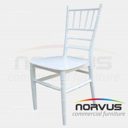 Silla Infantil Tiffany de plastico blanco