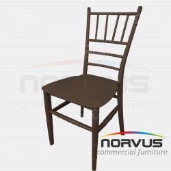 Silla Infantil Tiffany de plastico chocolate