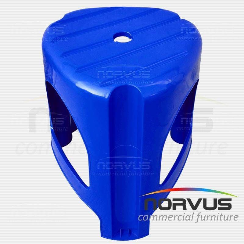 Banco de plastico Bary azul rey