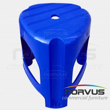 Banco de plastico Bary azul rey