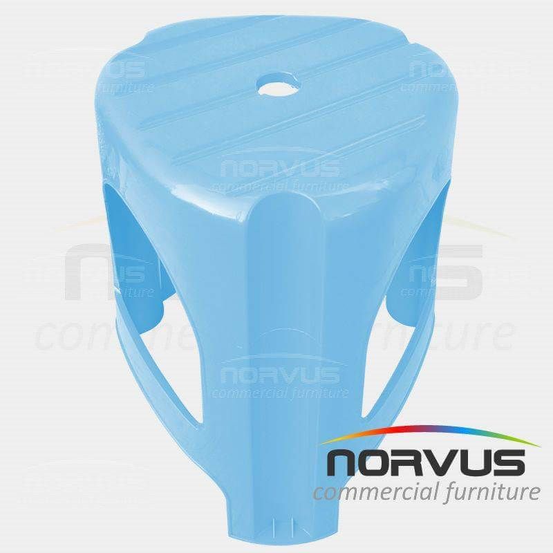 Banco de plastico Bary azul claro