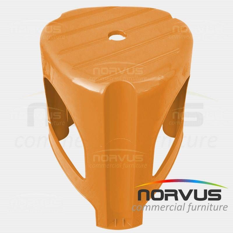 Banco de plastico Bary naranja