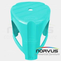 Banco de plastico Bary verde agua