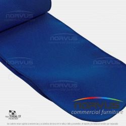 Liston para silla 250x15cm tela Tafetan azul marino