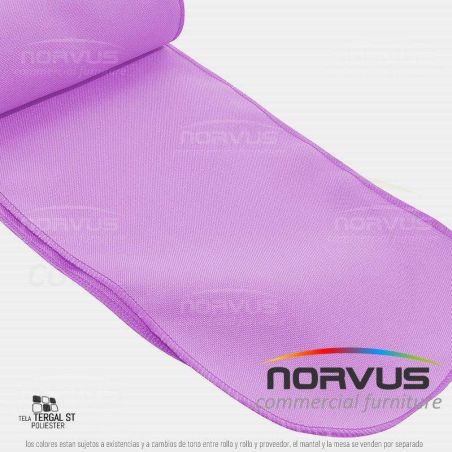 Liston para silla 250x15cm tela Tafetan lila