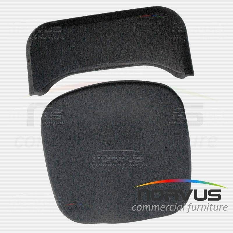 Juego de asiento y respaldo para silla plegable de plastico adulto