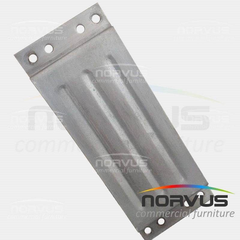 Corredera chica galvanizada para sillas plegables de plastico