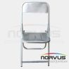 Silla plegable de lamina galvanizada