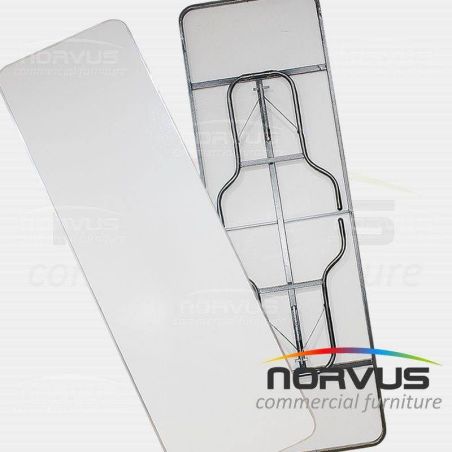  Mesa rectangular plegable 240x75  fibra de vidrio