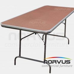 Mesa rectangular plegable 180x75 fibracel