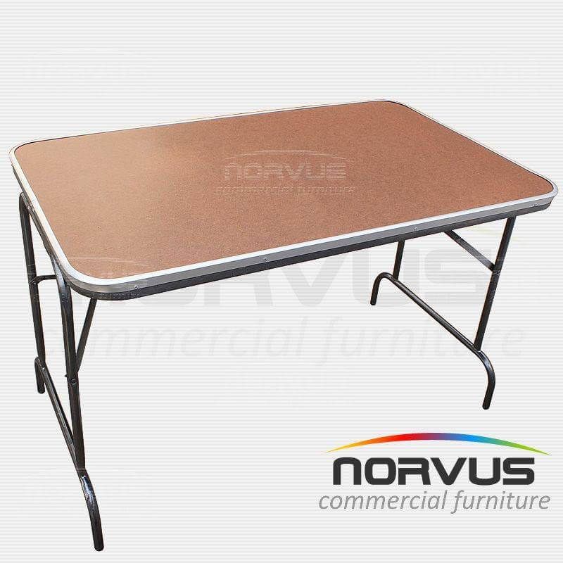 Mesa rectangular plegable 120x75 fibracel