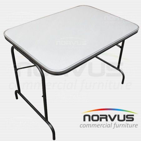 Mesa rectangular plegable 100x75 fibra de vidrio