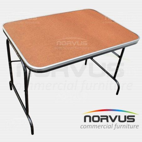 Mesa rectangular plegable 100x75 fibracel
