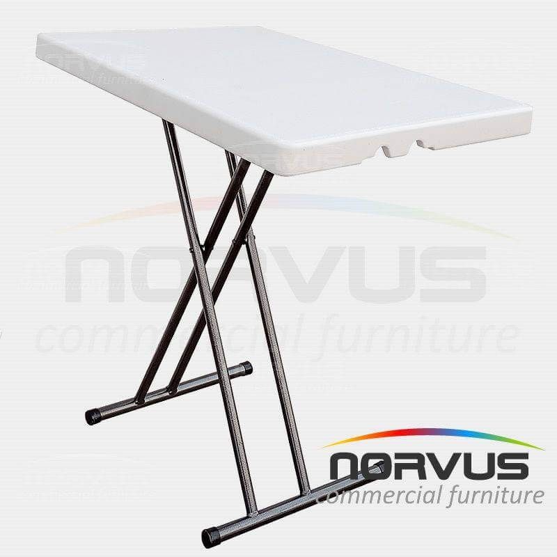 Mesa personal plegable 75x50 plastico inflado