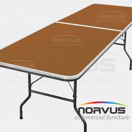  Mesa portafolio rectangular plegable 240x75 fibracel