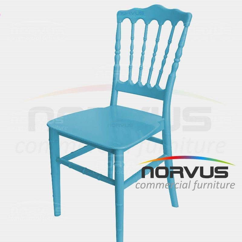 Silla Infantil Versalles de plastico azul