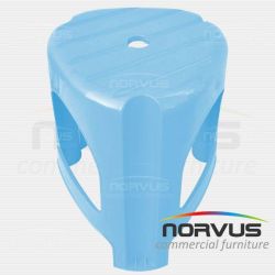 Banco de plastico Bary azul claro