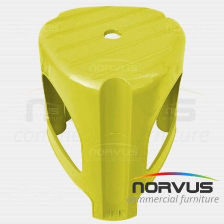 Banco de plastico Bary amarillo