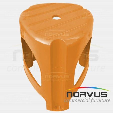 Banco de plastico Bary naranja