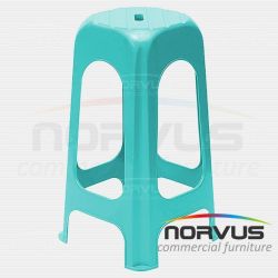 Banco alto de plastico Jumbo verde agua