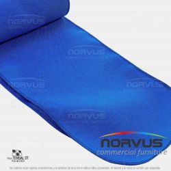 Liston para silla 250x15cm tela Tafetan azul rey