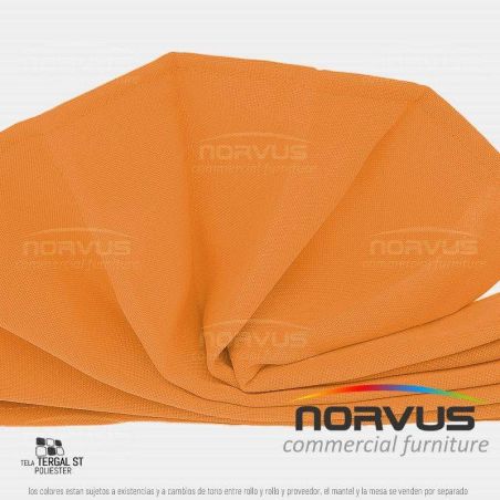 Servilleta 40x40cm tela Tafetan naranja